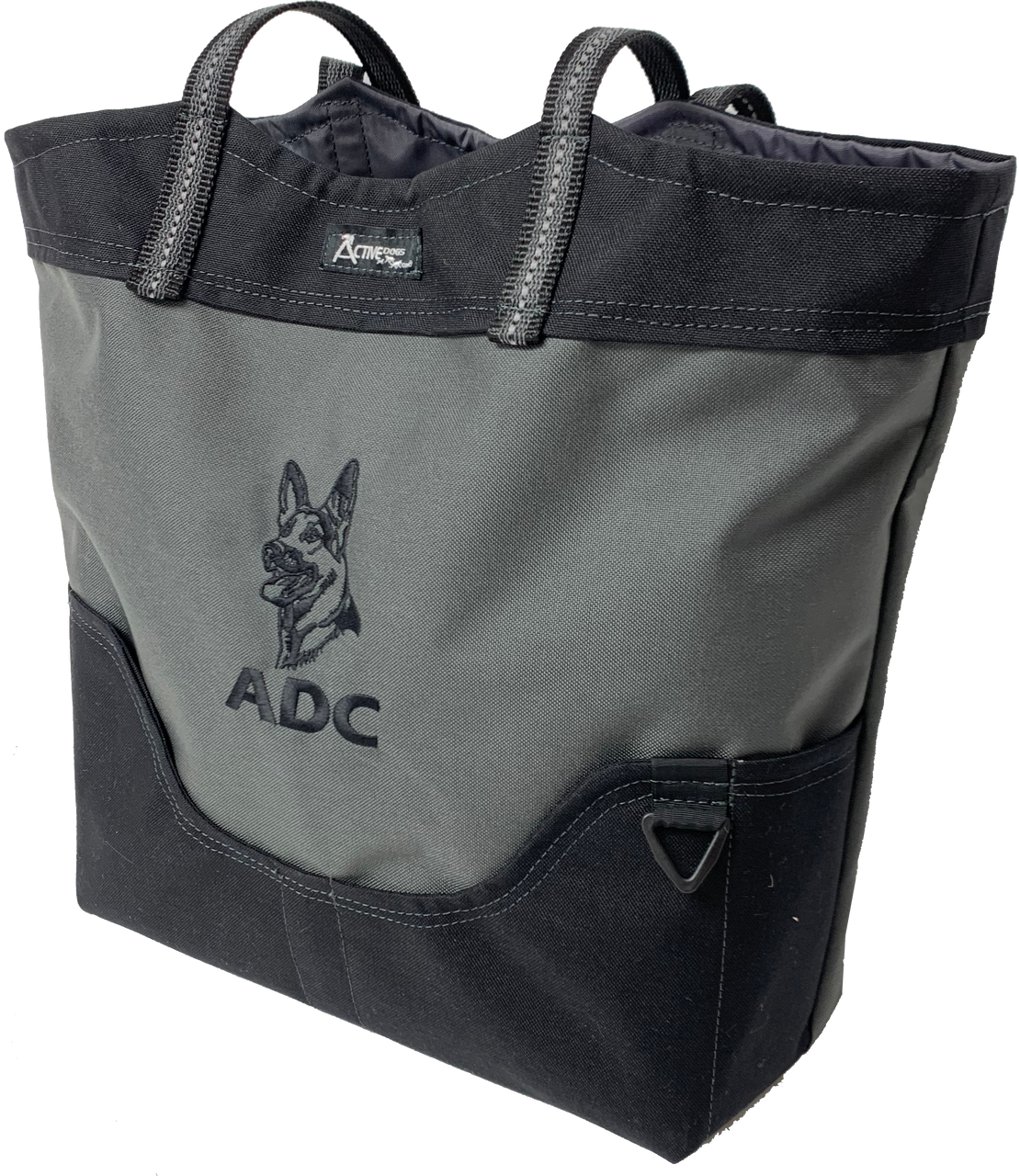 Custom Graphic Logo/Text 2-Tone Tote Bag