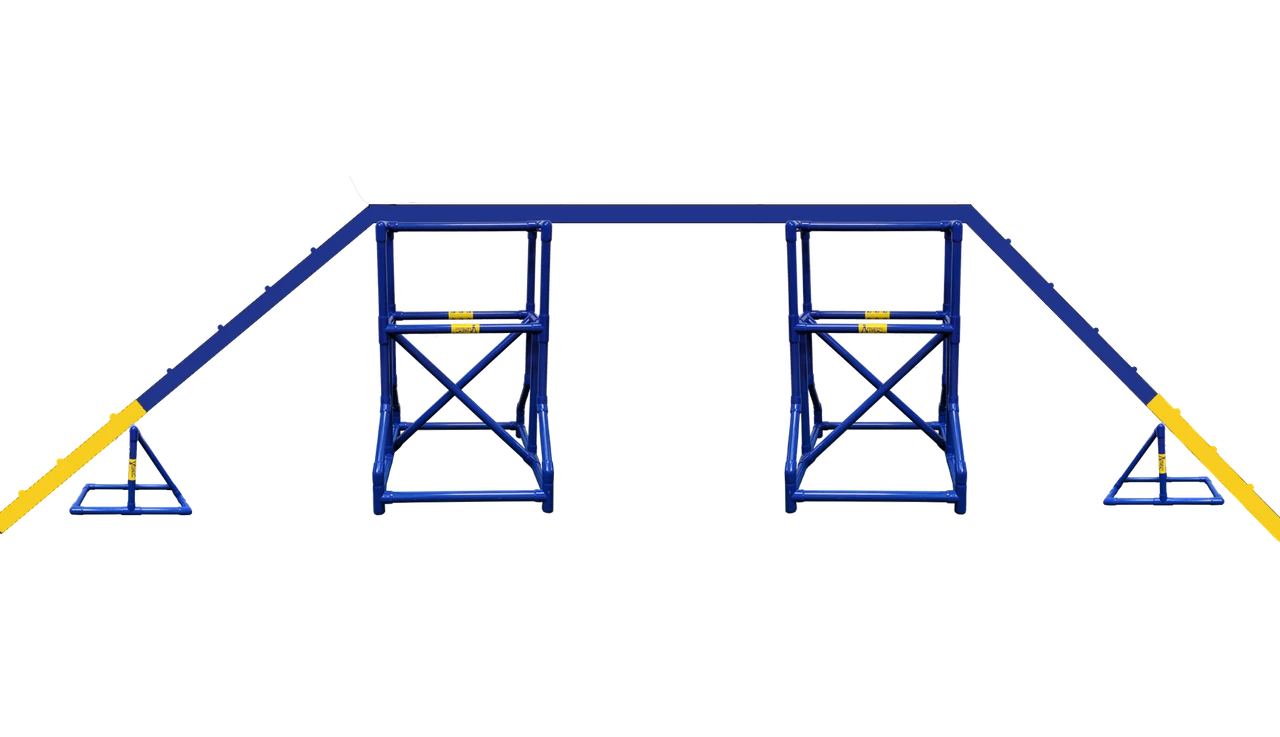 ActiveDogs PVC Agility Dog Walk Base and Ramp Support Set