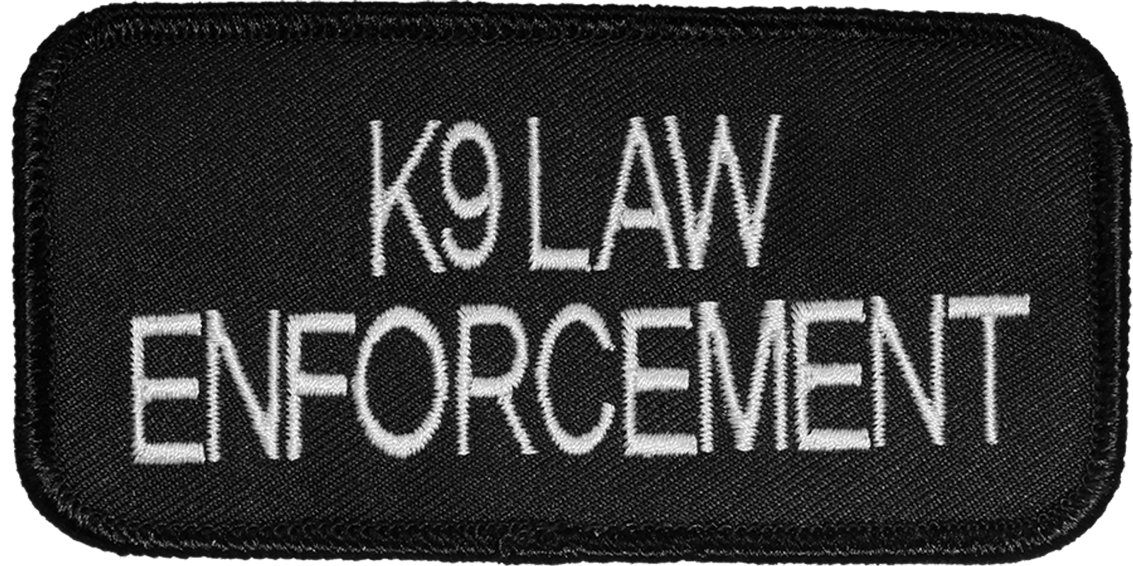 Embroidered Law Enforcement ID Panels - Sheriff K-9 - Gray