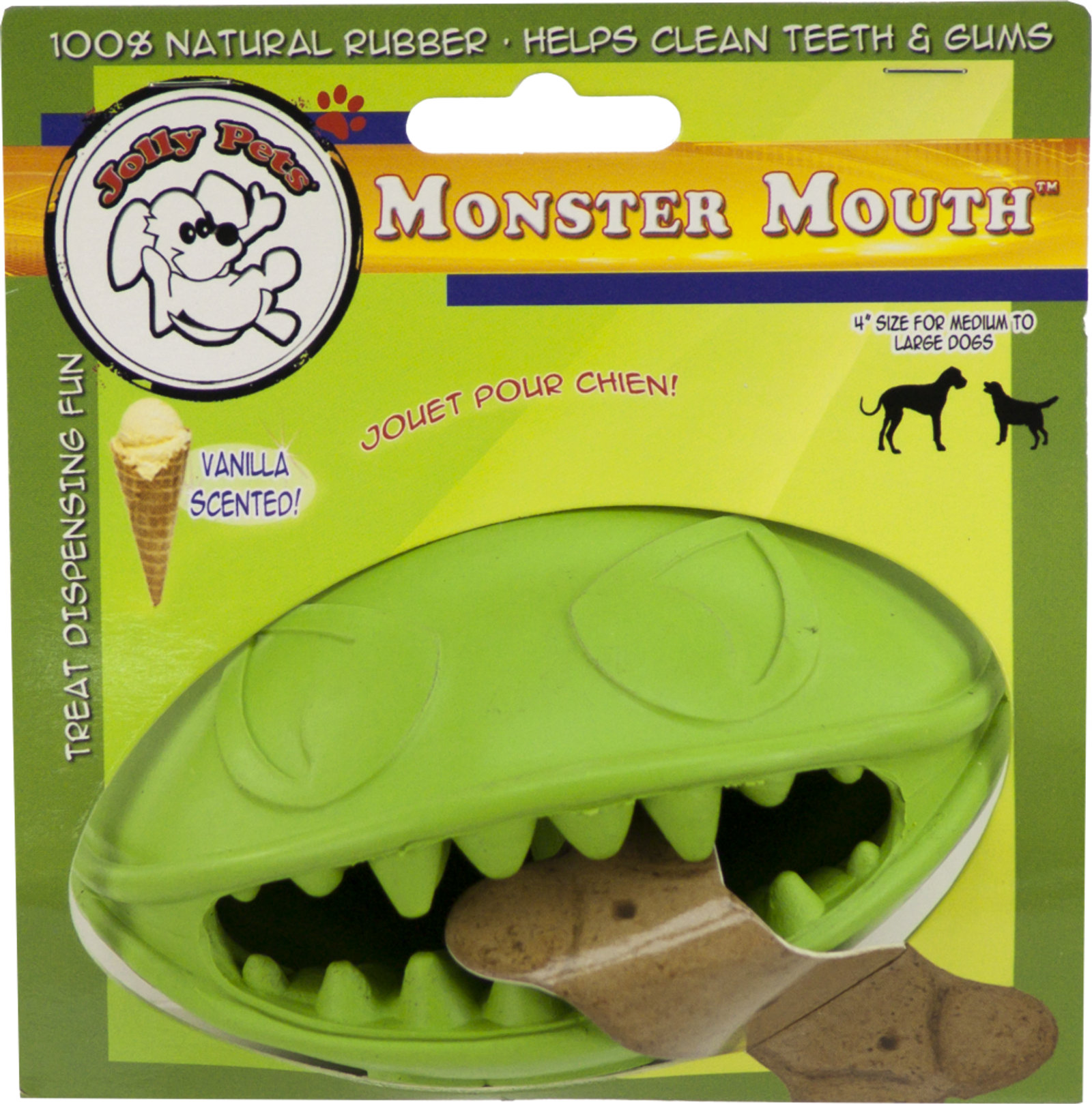 Jolly Pets Monster Mouth Dog Toy — Concord Pet Foods & Supplies