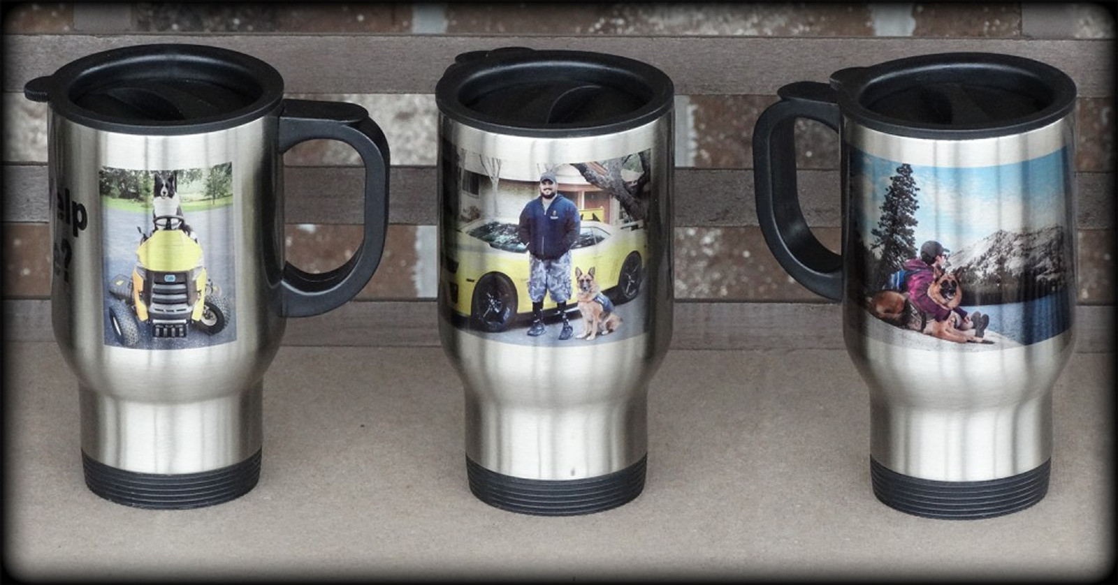 Personalized Travel Mugs with Picture - Custom Travel Mug with Photo, 14oz  Photo Travel Mug, Custom …See more Personalized Travel Mugs with Picture 