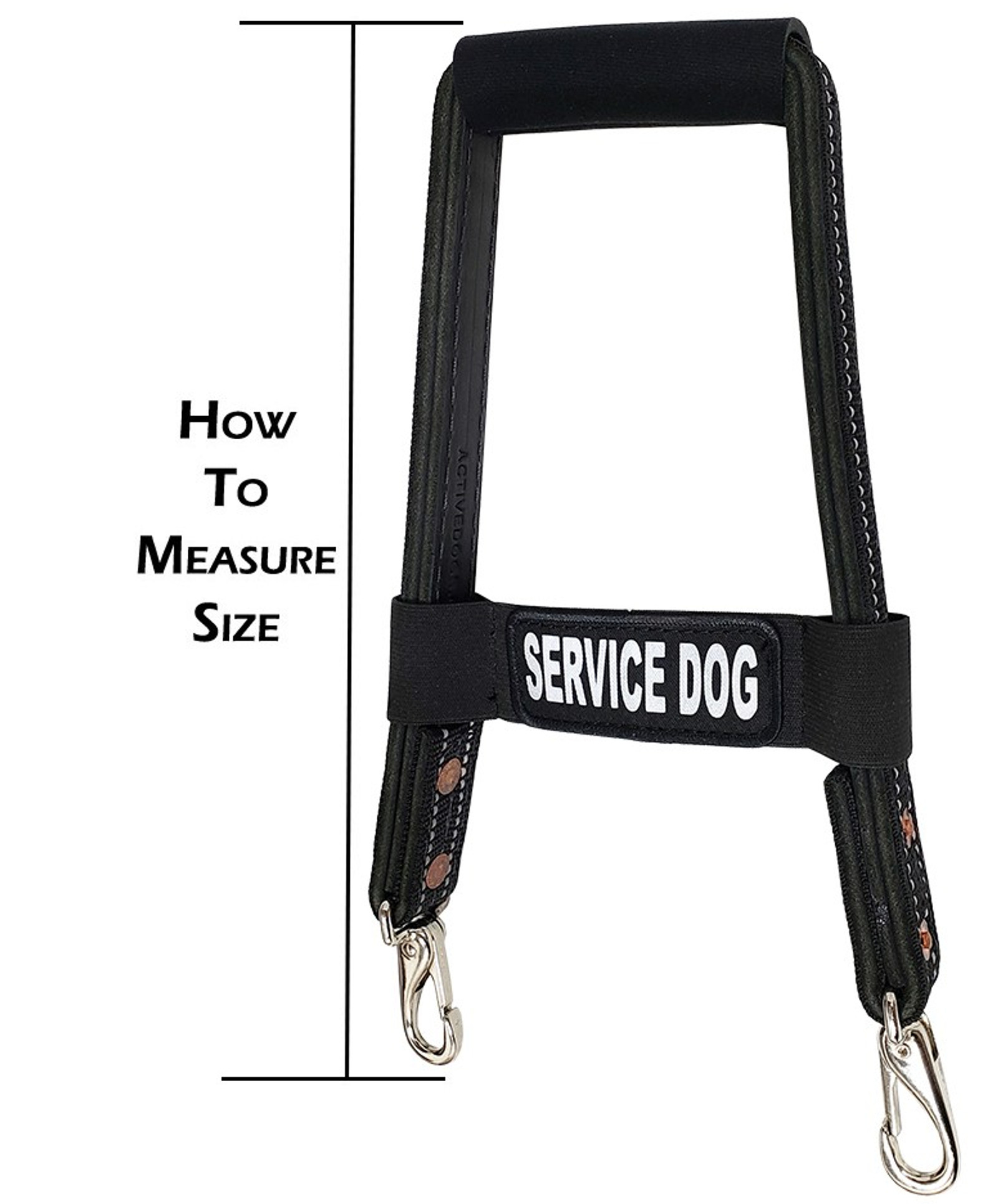 Service Dog Vest Harness Handles