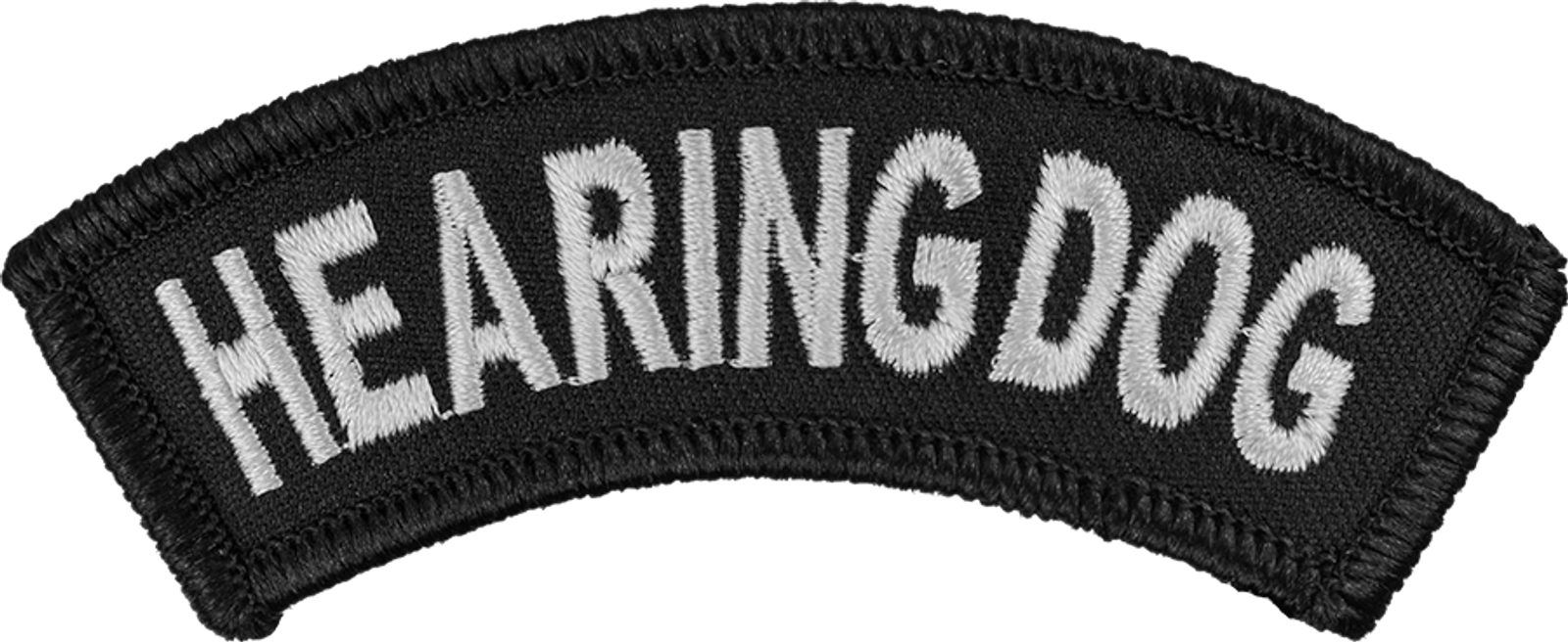Embroidered Rocker Arch Working Service Dog Patch 