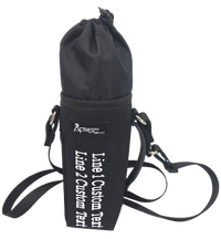 Custom Logo/Text Water Bottle Insulated Carrier w/FREE Bottle & Bowl