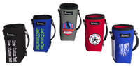 Custom Logo/Text Water Bottle Insulated Carrier w/FREE Bottle & Bowl