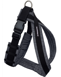 Adjustable dog harness with side-release buckles