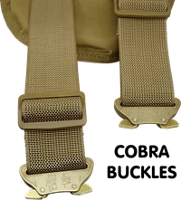 Tactical K9 MOLLE vest with Cobra buckle option