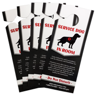 Premium Service Dog Travel Kit + 2 Identification Cards + Travel Tag + Service Dog Pouch + Free Digital Copy