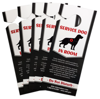 Service Dog Handler Travel Kit with ID Cards and Pouch
