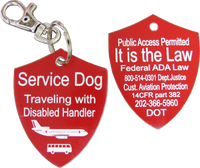 Premium Service Dog Travel Kit with Emergency Information Cards