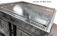 Pull behind motorcycle pet trailer with storage compartment