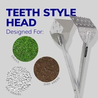 Dog pooper scooper for grass and yards