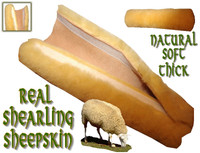 Sheepskin Shearling Strap Cover
