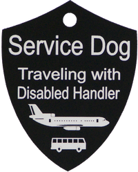 Made in USA service dog tag