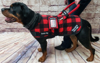 Service Dog Insulated Fleece Vest