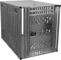 USA made aluminum dog crate