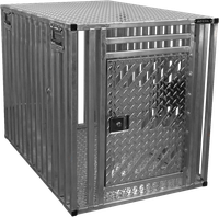 USA made aluminum dog crate