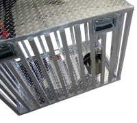 Made in USA full vent aluminum dog crate