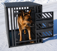 Full ventilation aluminum dog kennel
