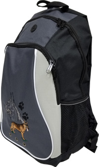 Personalized Backpack with Dog Breed Embroidery and Name