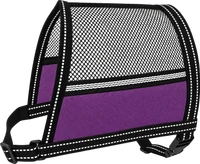Mesh Service Dog cape with reflective binding