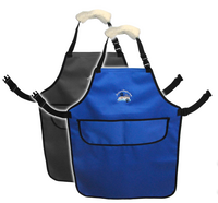 Personalized waterproof dog grooming apron with embroidered logo
