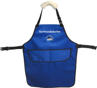 Waterproof grooming apron for professional dog groomers