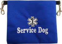 Service Dog ID Holder Bag with Durable 1000 Denier Fabric