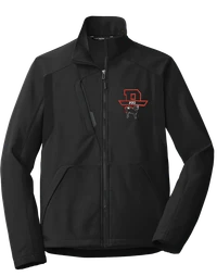 Embroidered dog breed initial jacket