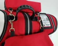 Service Dog storage vest with clear ID badge window