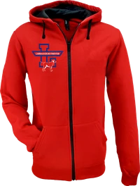 Dog breed initial embroidered hoodie