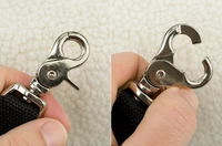 Adjustable dog support for grooming table