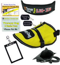 Premium Small Therapy Dog Starter Kit