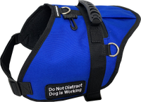 Padded Harness Vest with Zippered Pocket