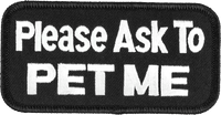 High visibility working dog patch