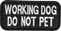 Dog in training identification patch