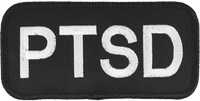 Embroidered dog role identification patch