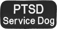 Professional working dog title patch
