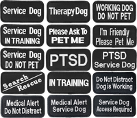 Specialty working dog identification patch