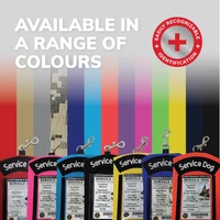 Clip-on Service Dog identification pouch