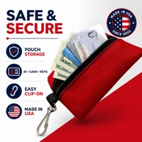 Clip-on Service Dog ID pouch and card holder