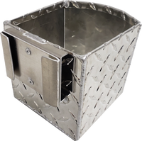 Aluminum Spill Proof k9 Water Bowl for Crates