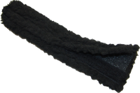 Black Sherpa Strap Cover