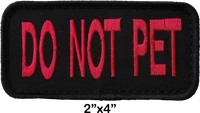 2" Custom ID Patch Dog Collar with Handle