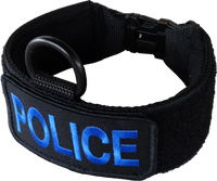 Custom Embroidered ID Patch Dog Collar