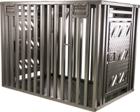 USA made aluminum dog crate for travel