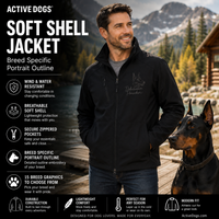 Soft Shell Jacket - Breed Specific Portrait Outline