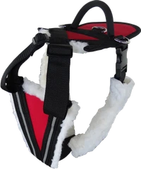Mobility Service Dog harness with raised balance handle