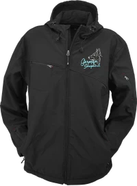 Personalized dog breed softshell jacket