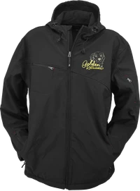 Dog breed portrait embroidered softshell jacket